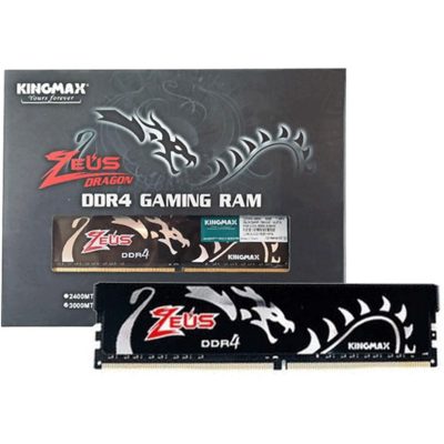 رم دسکتاپ DDR4 تک کاناله 3200 مگاهرتز CL16 کینگ مکس مدل Zeus Dragon ظرفیت 16گیگابایت